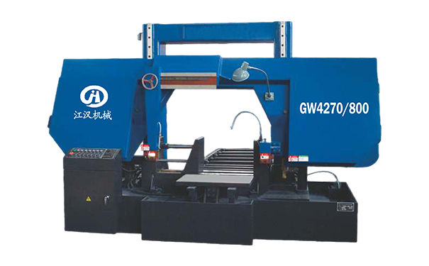 房县GW4270/800双柱龙门卧式带锯床